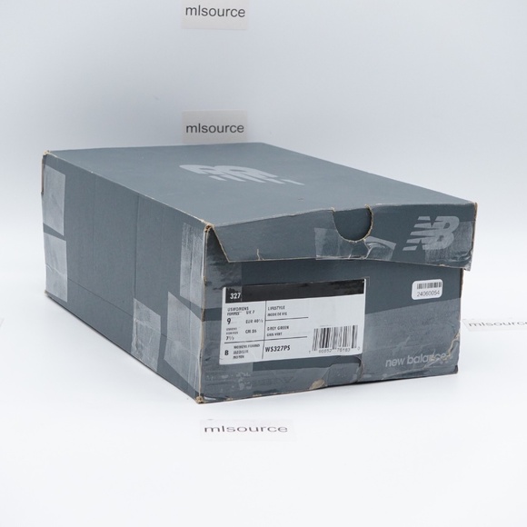 NEW Women's New Balance 327 Sneakers WS327PS Turtledove/Fatigue Green - Picture 15 of 16